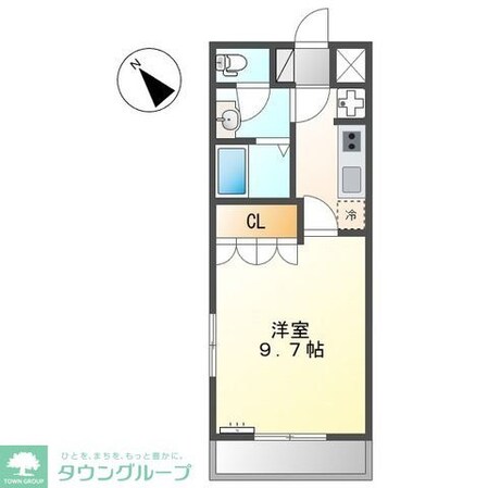 レジデンスの物件間取画像